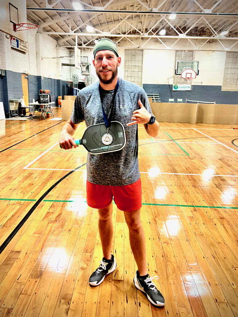 My First Pickleball Medal 🥈